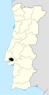 Map Lisbon Portugal map