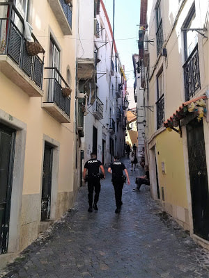 Alfama Streets Lisbon blog